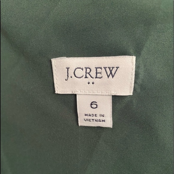 J. Crew Women’s Green Spaghetti Strap Camisole sz 6 - Picture 5 of 6